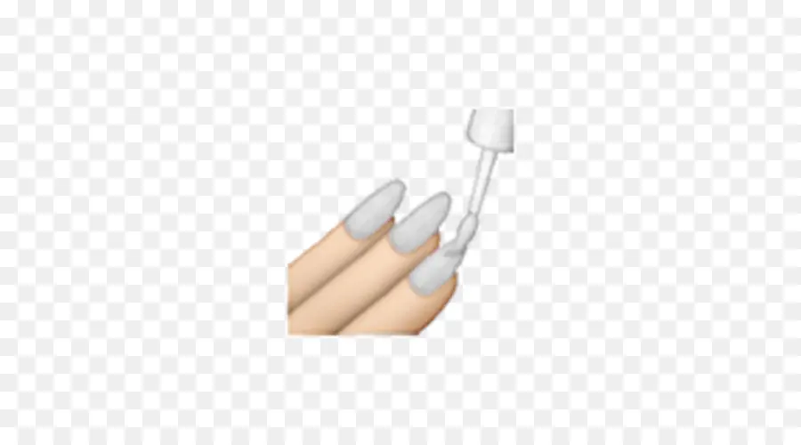 Emoji De Esmalte，Unha PNG