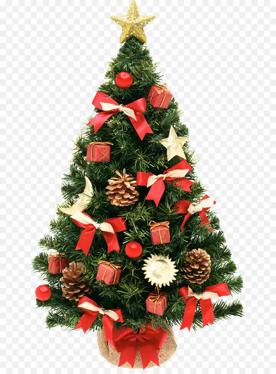 Árvore De Natal，Decorações PNG