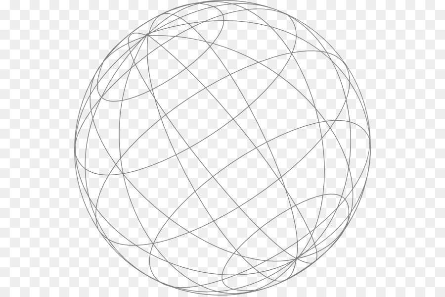 Esfera Geométrica，Linhas PNG