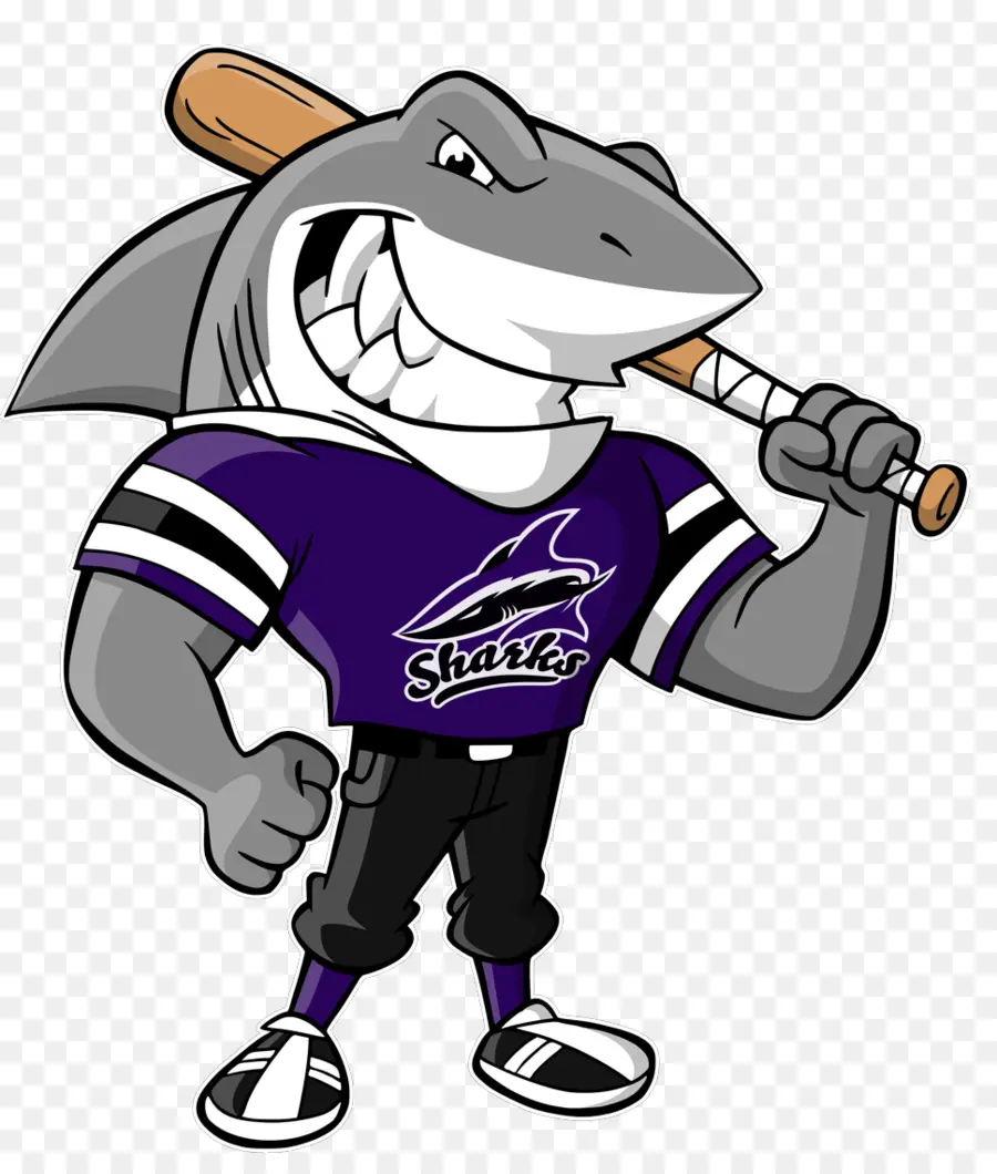 Mascote Tubarão，Beisebol PNG