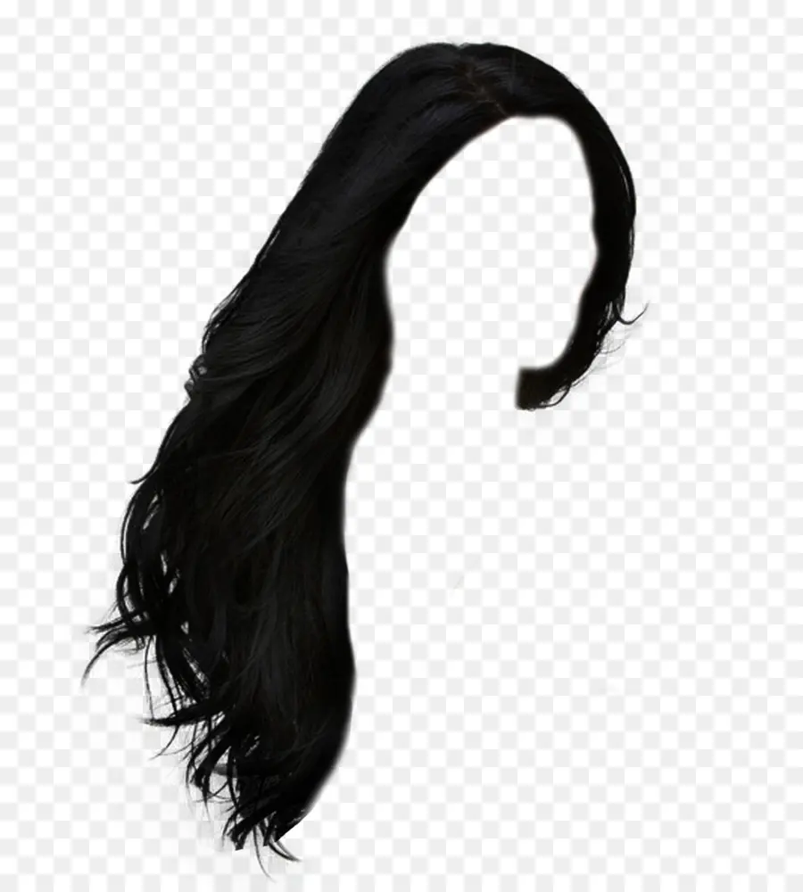 Cabelo Preto，Peruca PNG