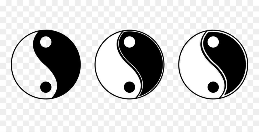 Símbolos Yin Yang，Equilíbrio PNG