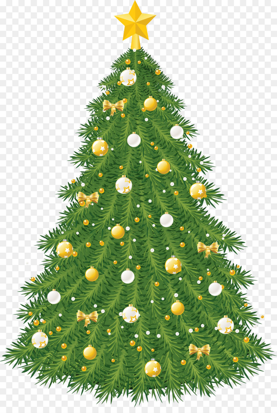 Árvore De Natal，Decorações PNG