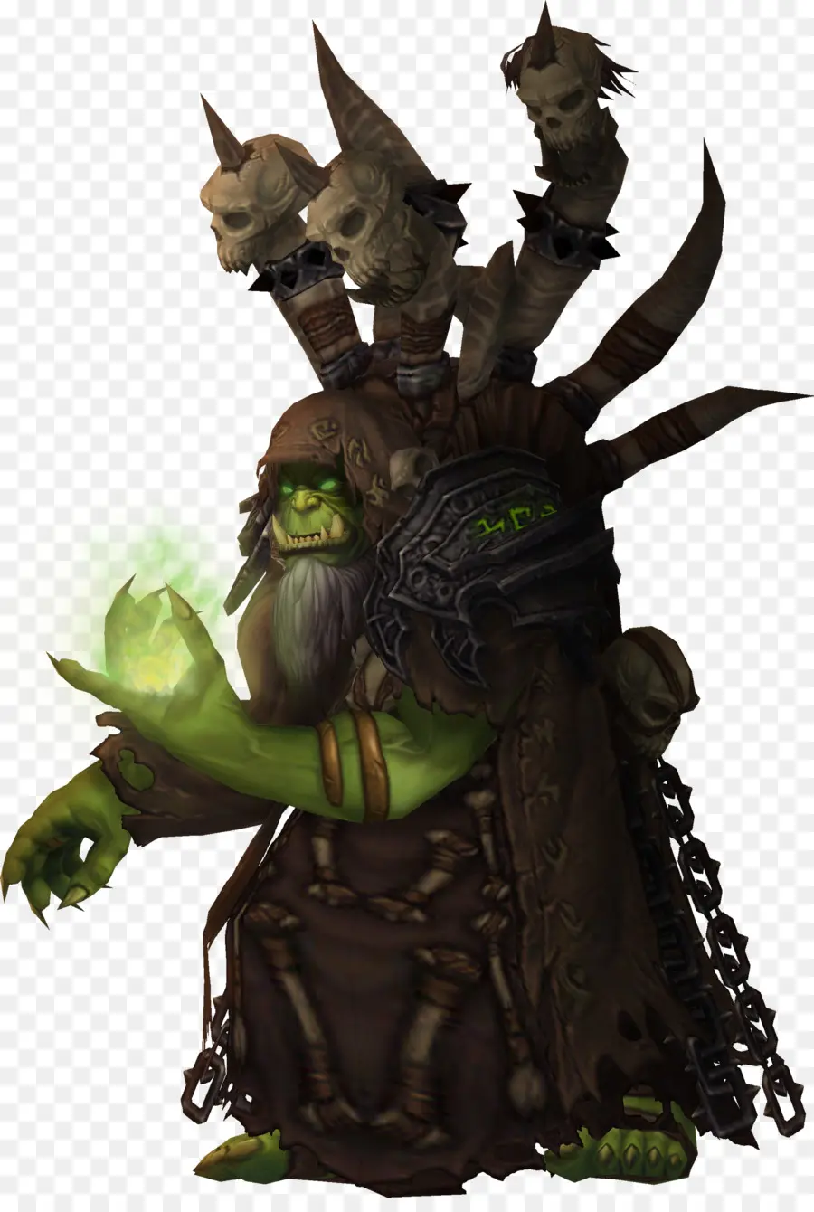 Orc Xamã，Fantasia PNG