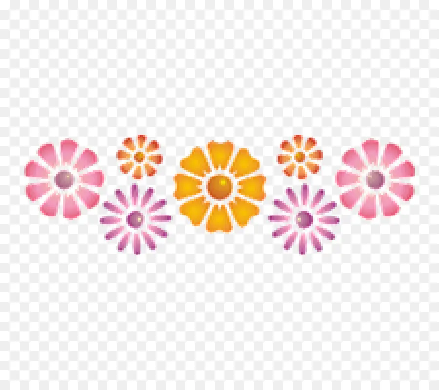 Flores，Colorido PNG