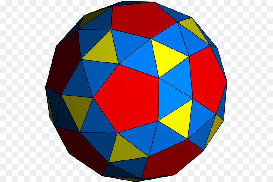 Esfera Geométrica Colorida，Forma PNG