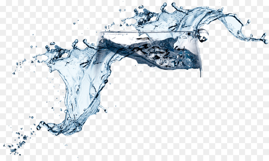 água，Vidro PNG