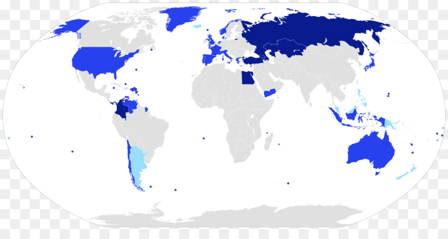 Mapa Mundial，Países PNG