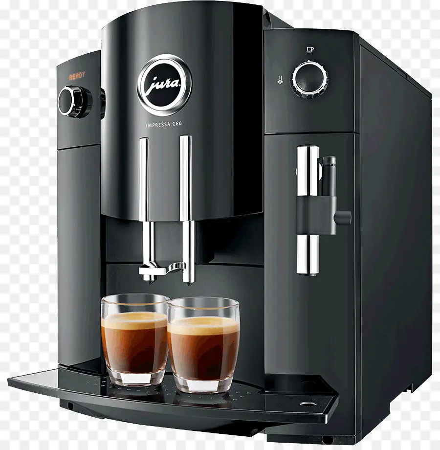 Máquina De Café Preto，Café Expresso PNG