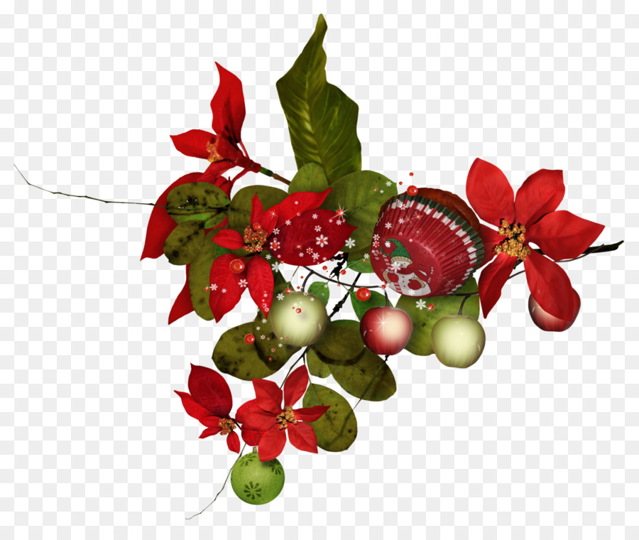 Natal，Design Floral PNG