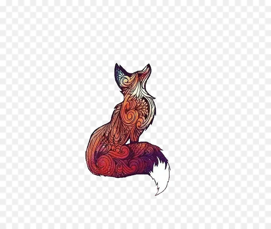 Desenho，Fox PNG