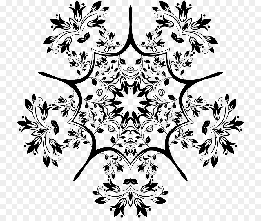 Mandala，Floral PNG