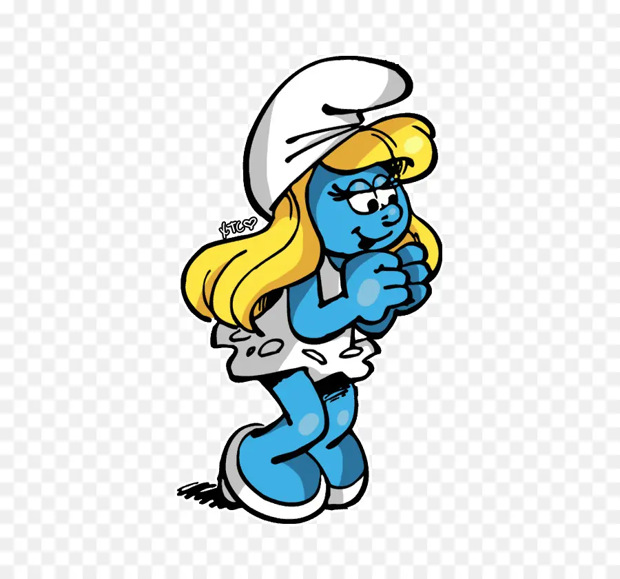 Smurfette，Papa Smurf PNG