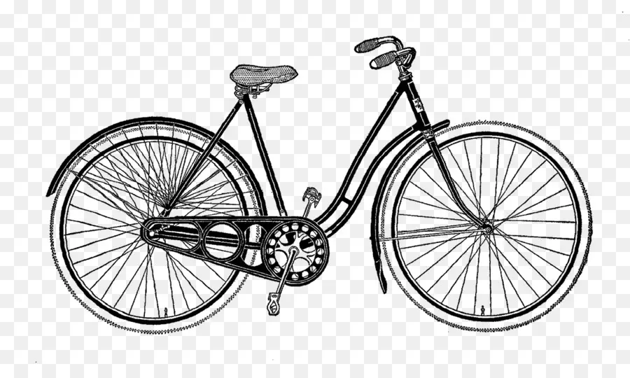 Bicicleta，Roupas Vintage PNG