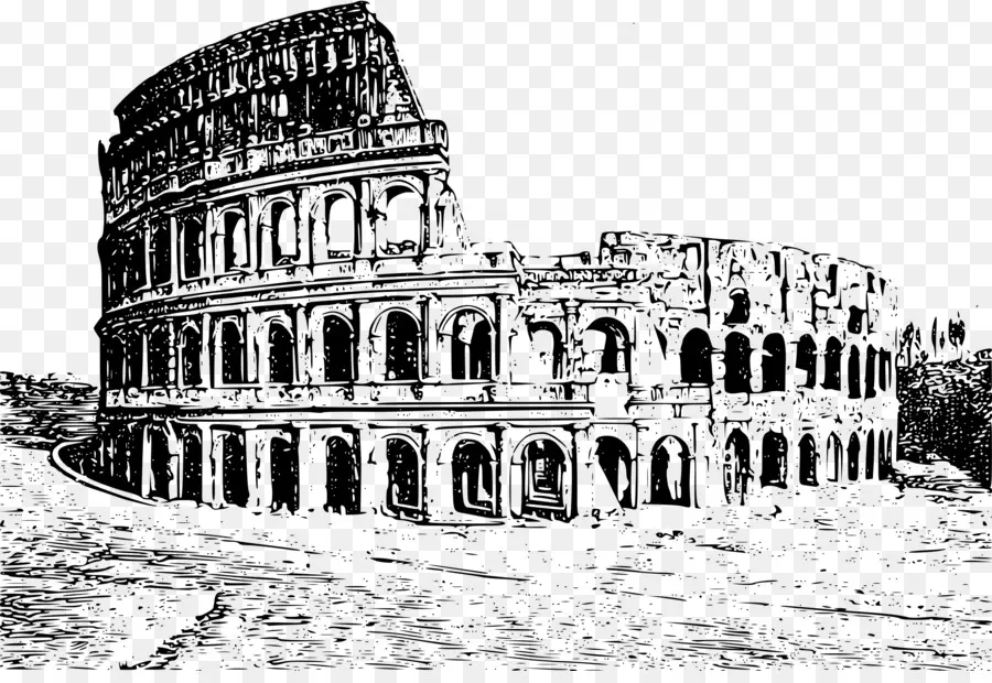 Coliseu，Centro Histórico De Roma PNG