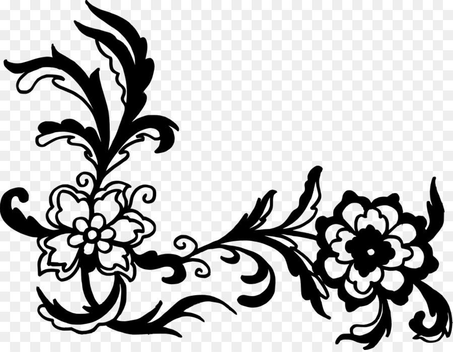 Desenho Floral，Folhas PNG