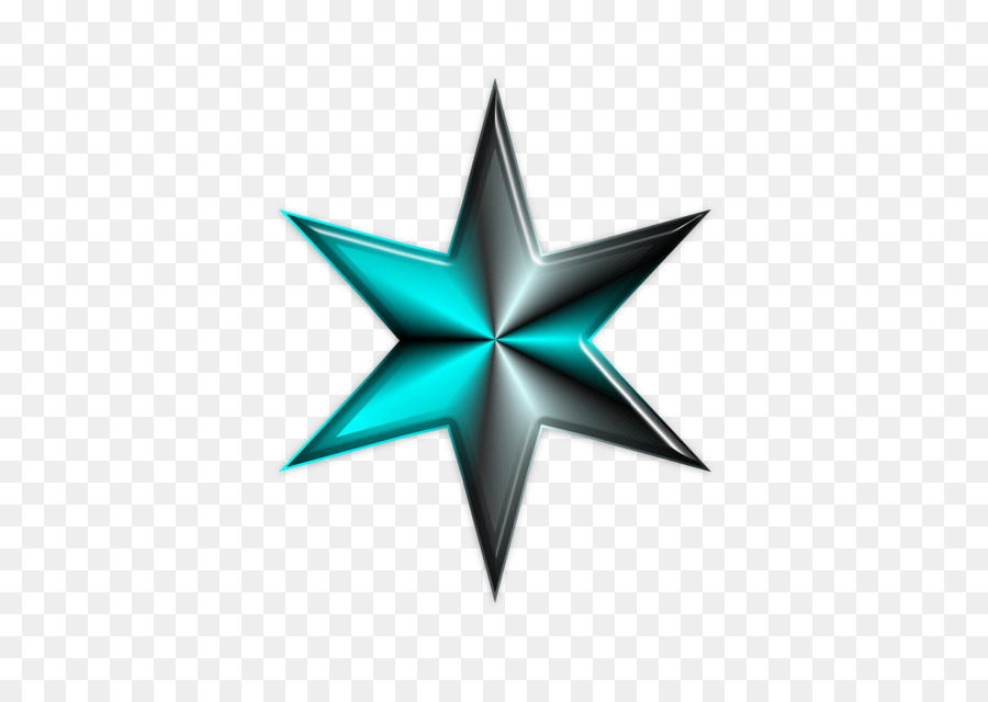 Emblema Estrela，Azul PNG