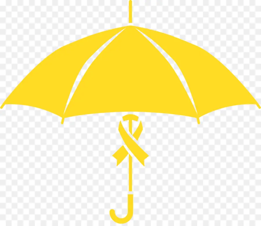 Guarda Chuva，Amarelo PNG