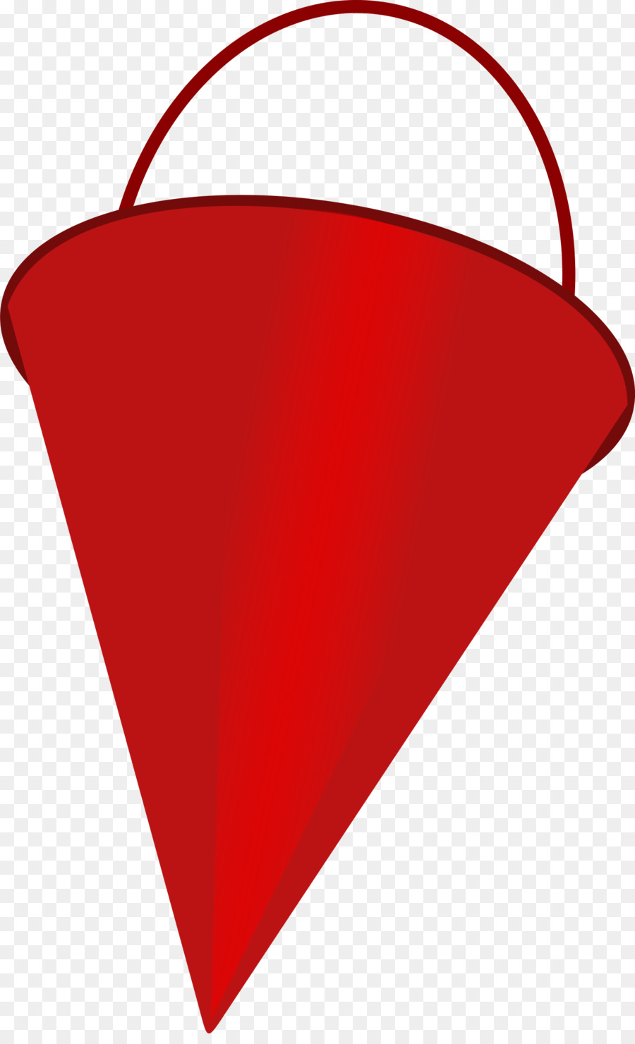 Cone Vermelho，Forma PNG