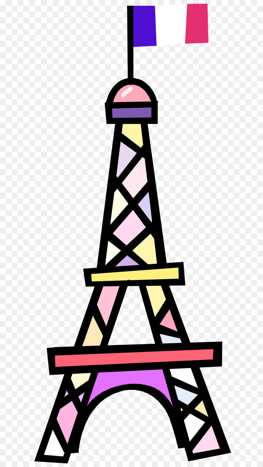 Torre Eiffel，Notre Dame De Paris PNG