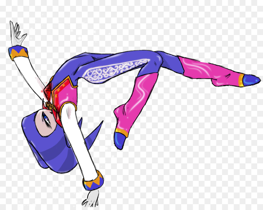 Personagem Acrobático，Desenho Animado PNG