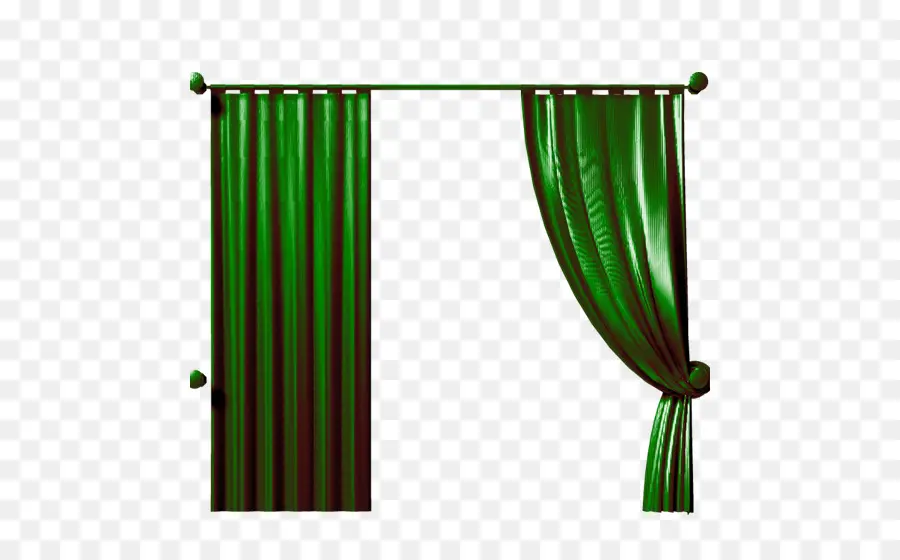 Cortinas Verdes，Cortinas PNG