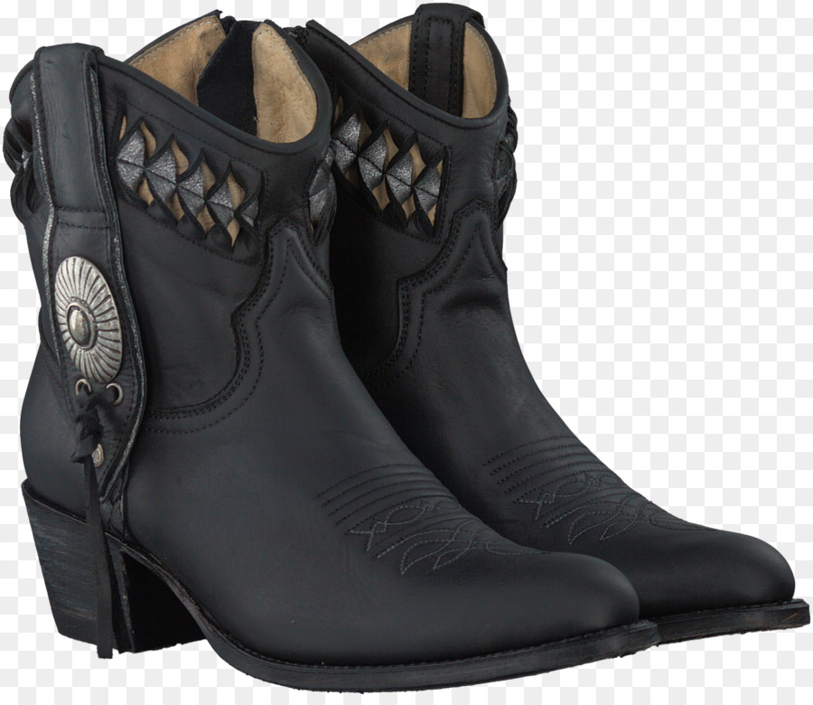 Botas Pretas，Couro PNG