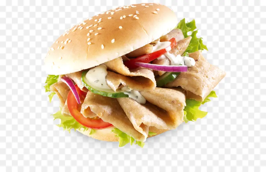 Hambúrguer Kebab，Sanduíche PNG