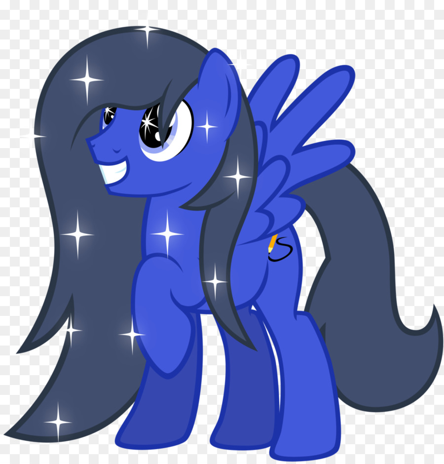 Cavalo，Azul PNG