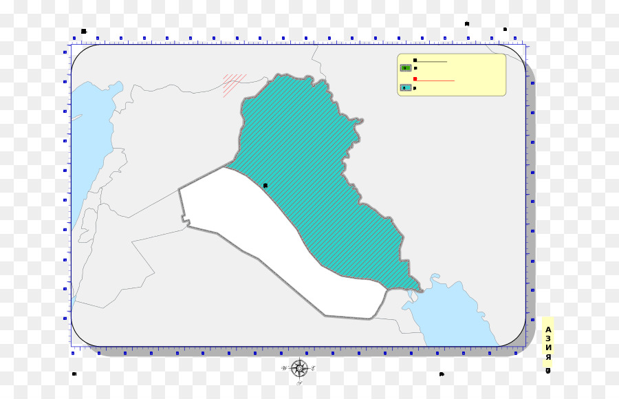 Mapa Do Iraque，País PNG