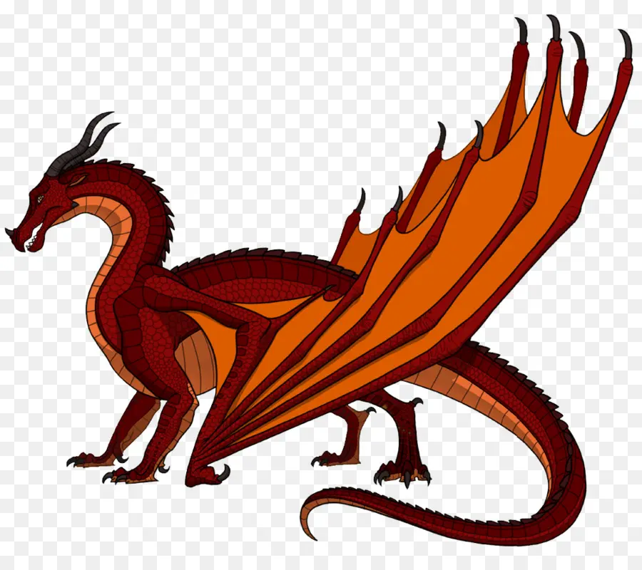 Dragão Vermelho，Fantasia PNG