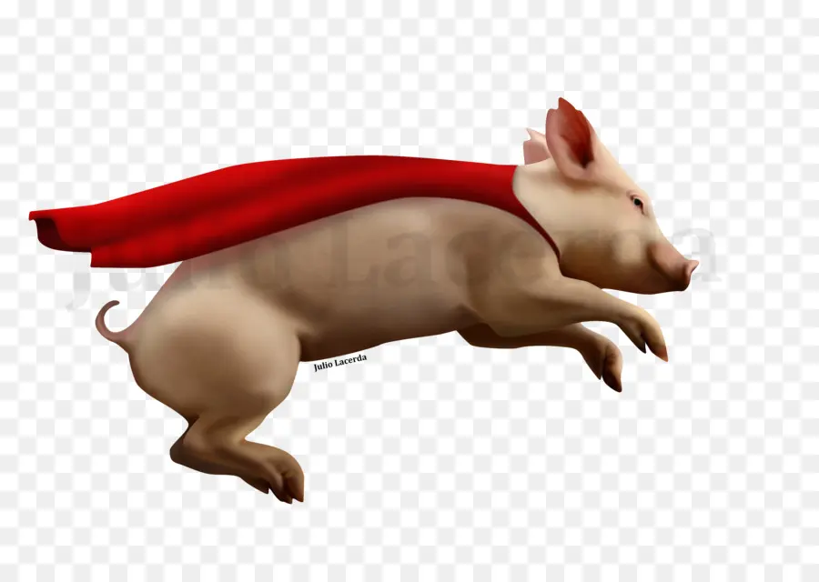 Porco Voador，Super Herói PNG