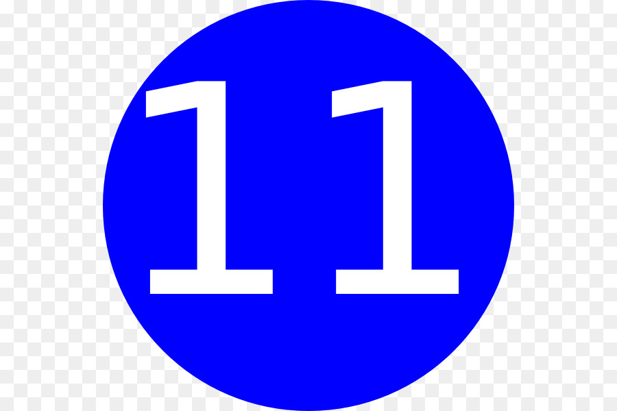 Número 11，Círculo Vermelho PNG