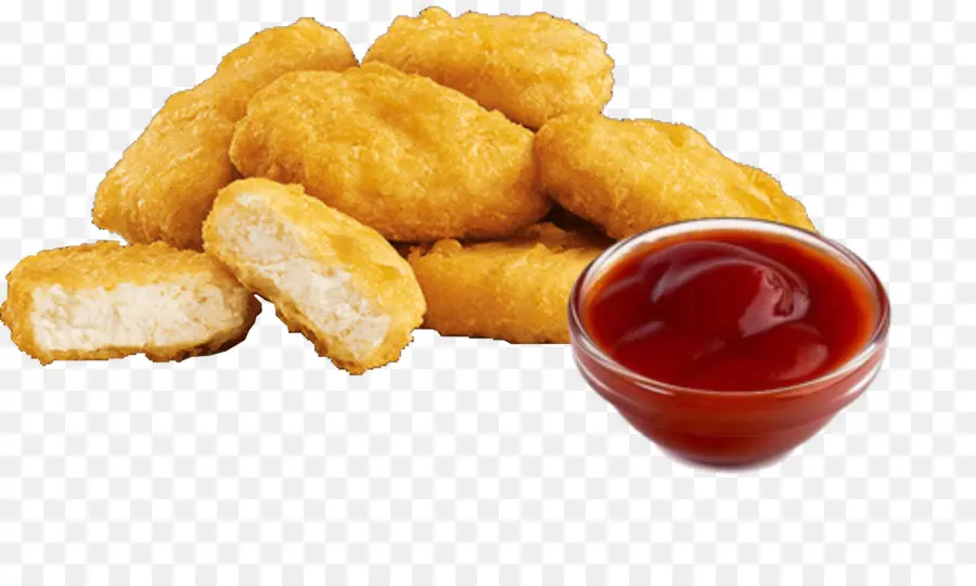 Nuggets De Frango，Lanche PNG