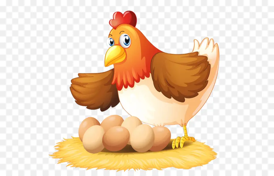 Galinha Com Ovos，Frango PNG