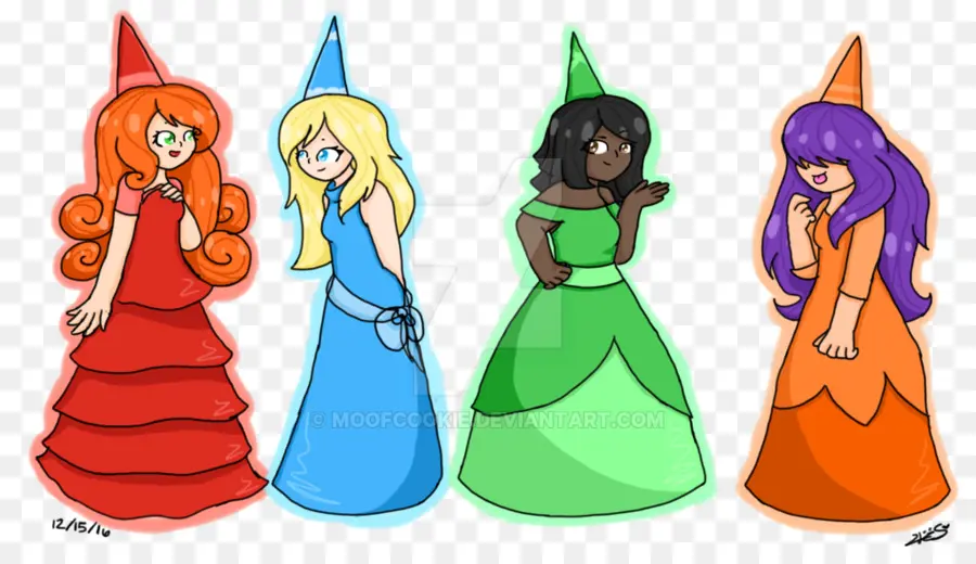 Princesas，Vestidos PNG