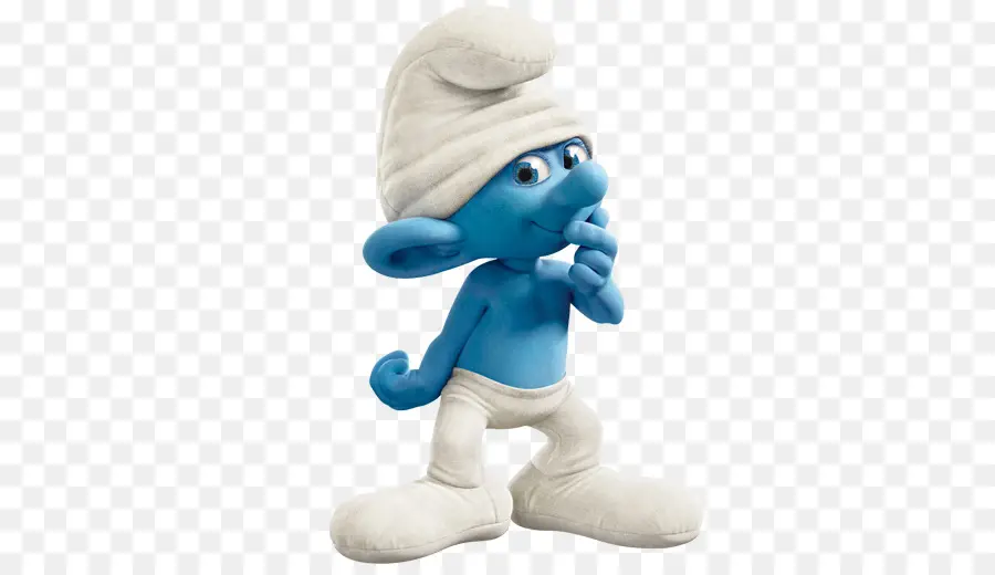 Desajeitado Smurf，Papa Smurf PNG