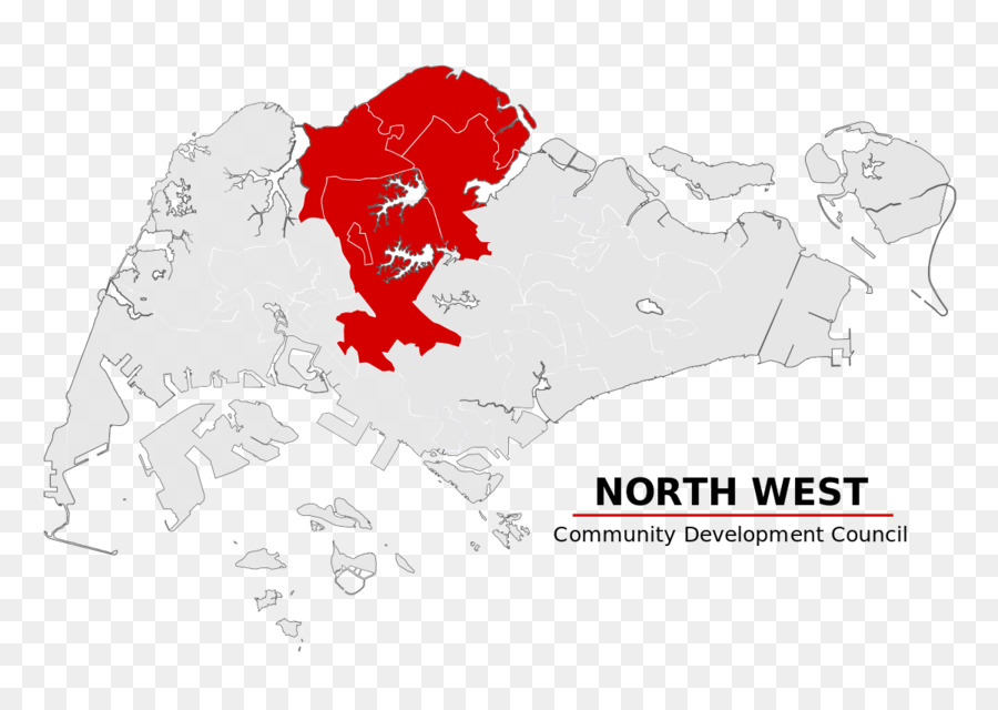 A Oeste A Norte Conselho De Desenvolvimento Comunitário，Região Central De Singapura PNG