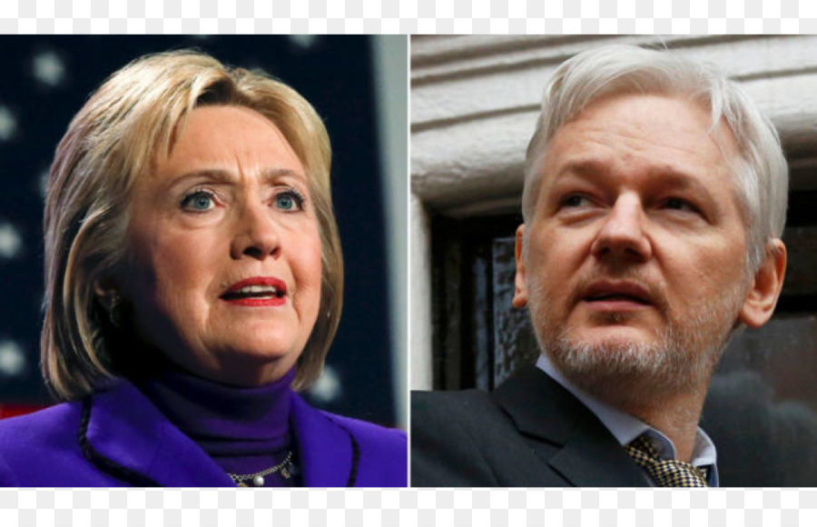 Hillary Clinton，Julian Assange PNG