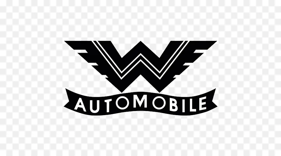 Logotipo Do Automóvel W，Preto PNG