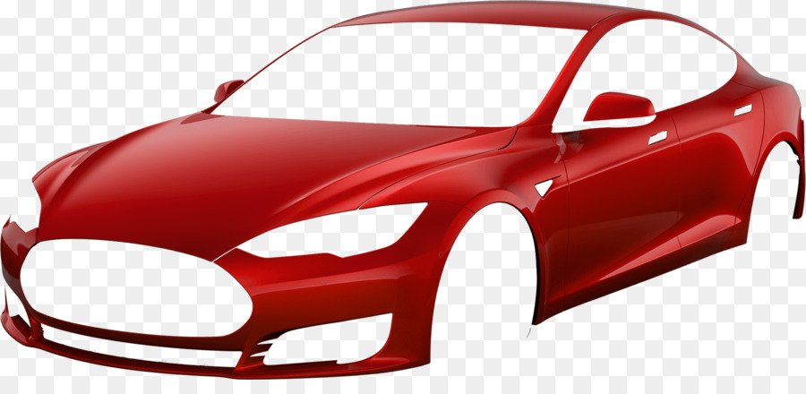 Tesla Model S，Caro PNG