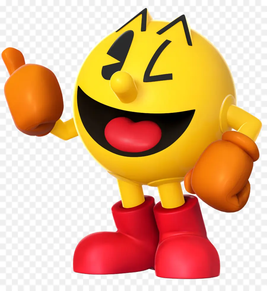 Pacman，Super Smash Bros Para Nintendo 3ds E Wii U PNG