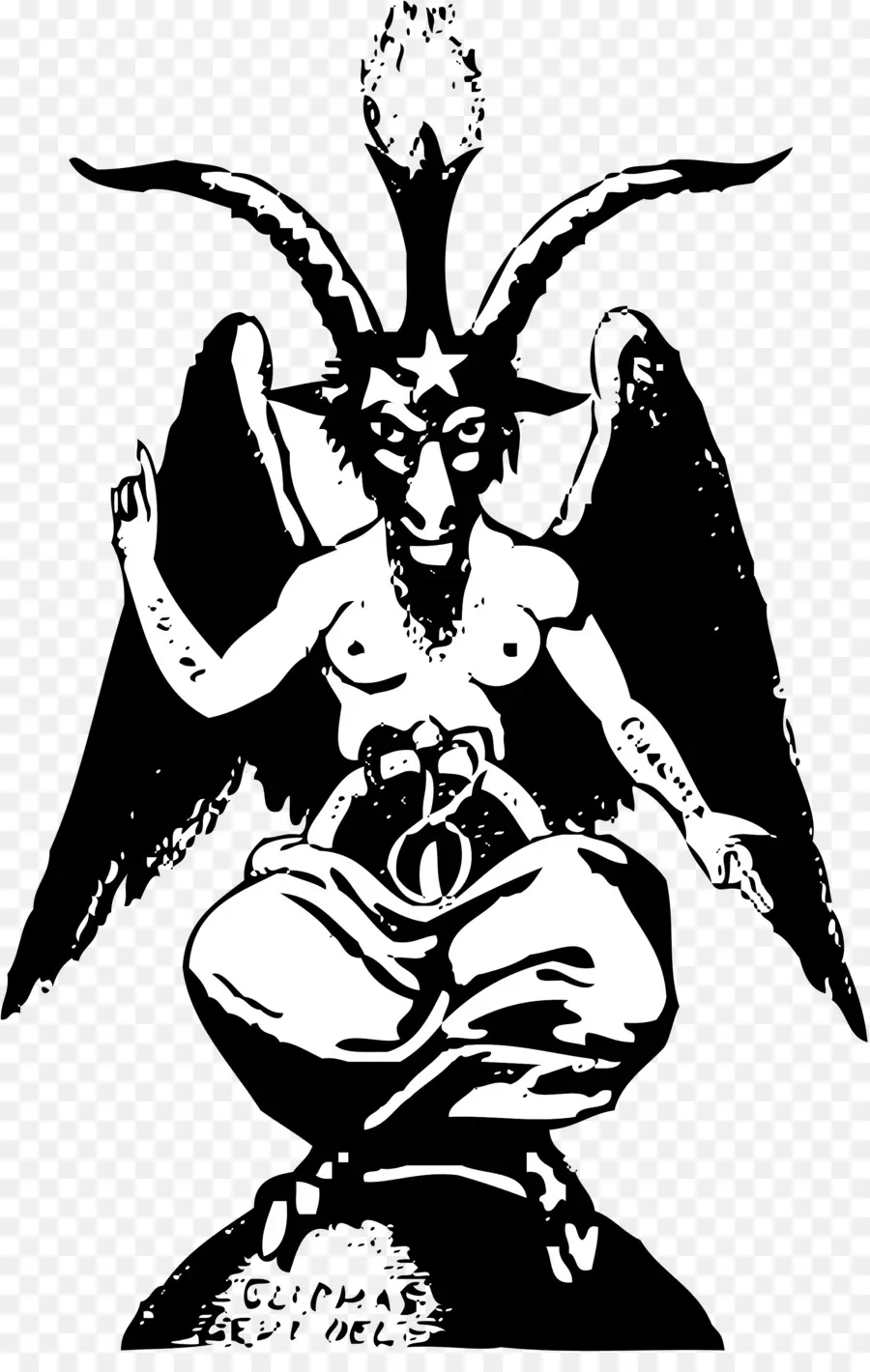 Baphomet，O Satanismo Teísta PNG