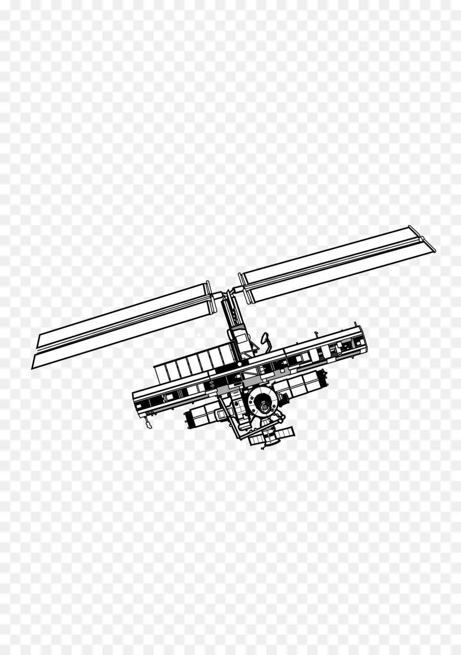 Desenho De Satélite，Espaço PNG