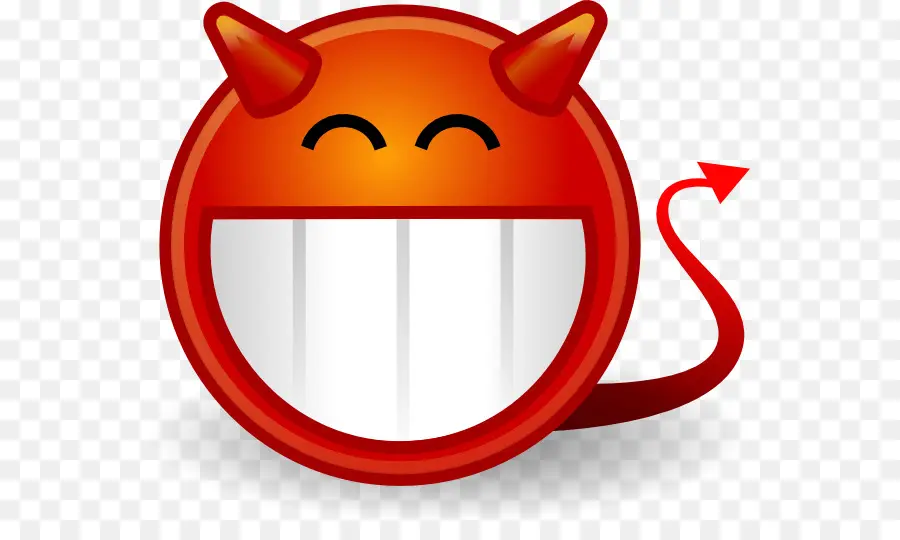 Emoji Do Diabo，Sorridente PNG