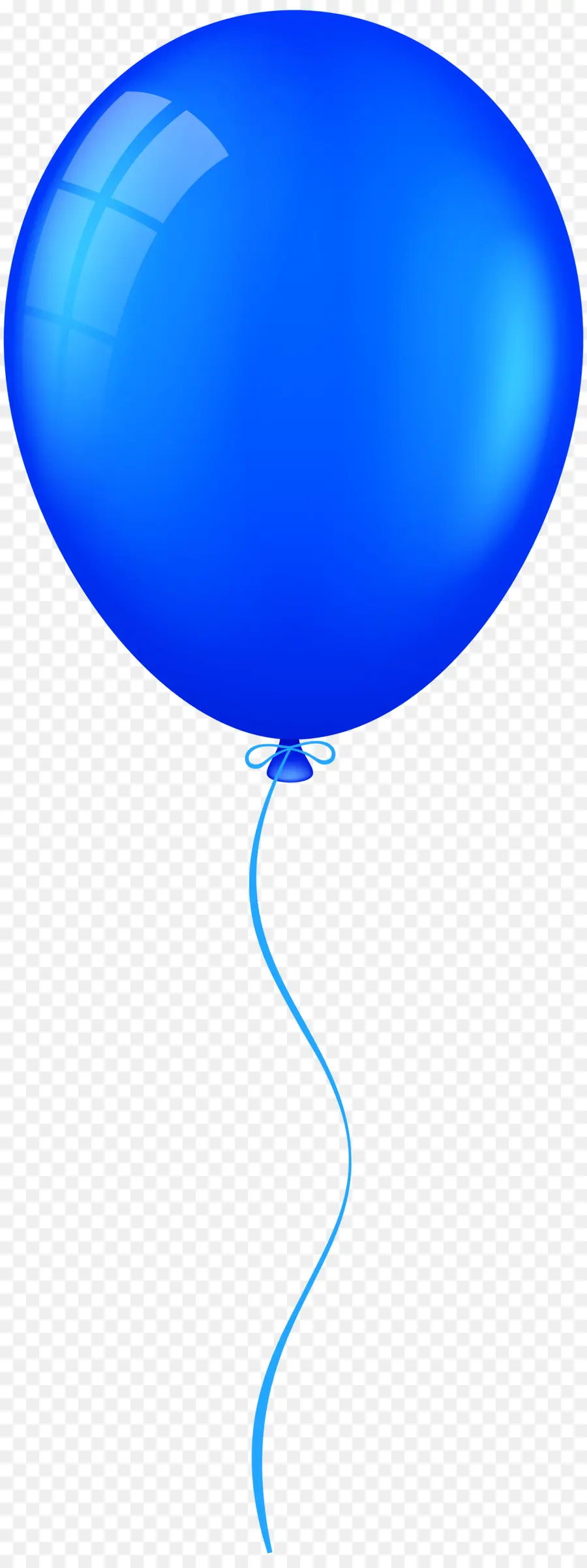 Balão，Azul PNG