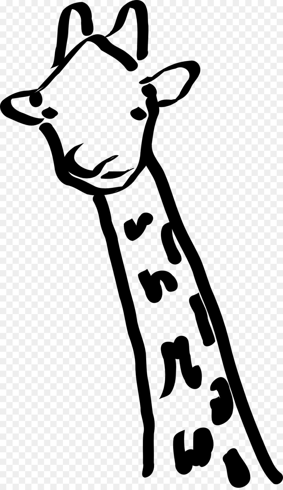 Girafa，Desenho PNG