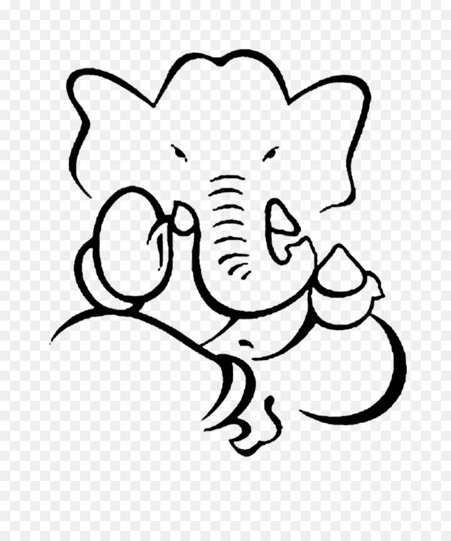 Ganesha，Desenho PNG