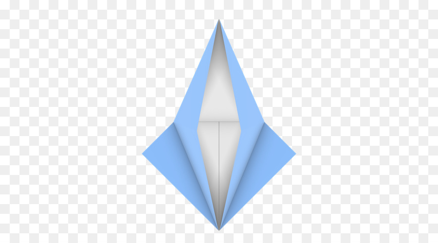 Origami Azul，Papel PNG