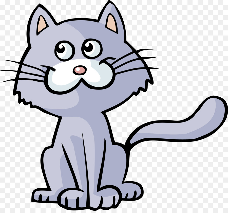 Gato Cinzento，Bonitinho PNG